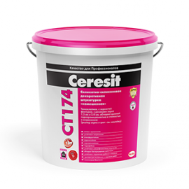 Ceresit CT174 Штукатурка силикатно-силиконовая камешковая 2,0
