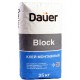Клей монтажный морозостойкий (до -10гр С) Dauer Block (25 кг)