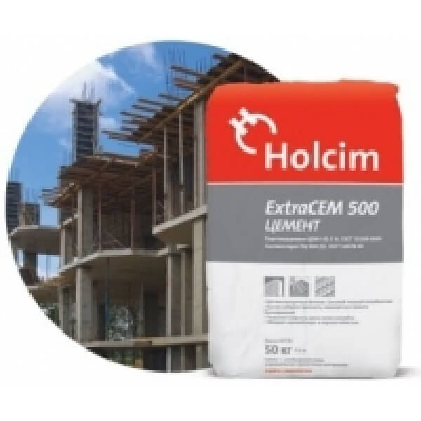 Цемент Holcim ExtraCEM 500 (50 кг)