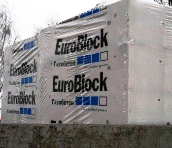 Газосиликатные блоки Euroblock